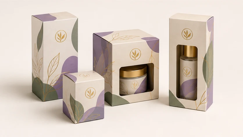 Coordinated retail product box range