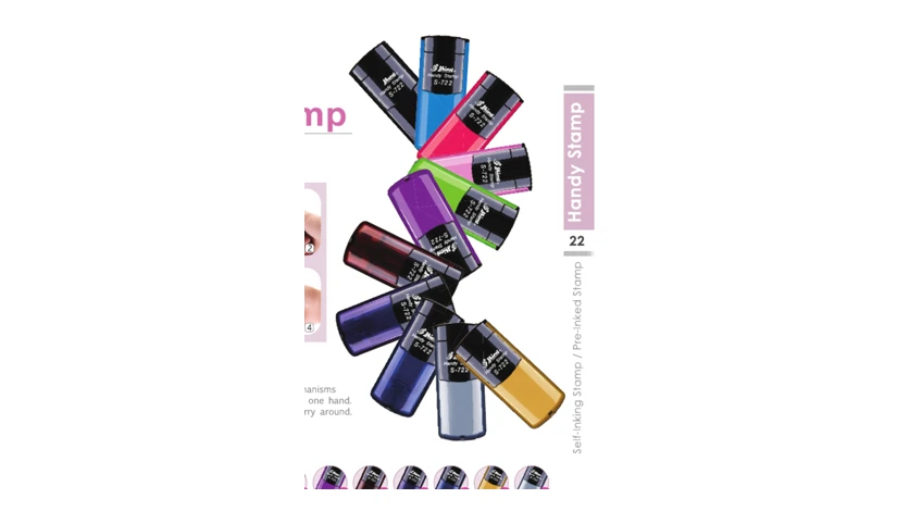 Shiny Handy Stamp portable custom stamp models